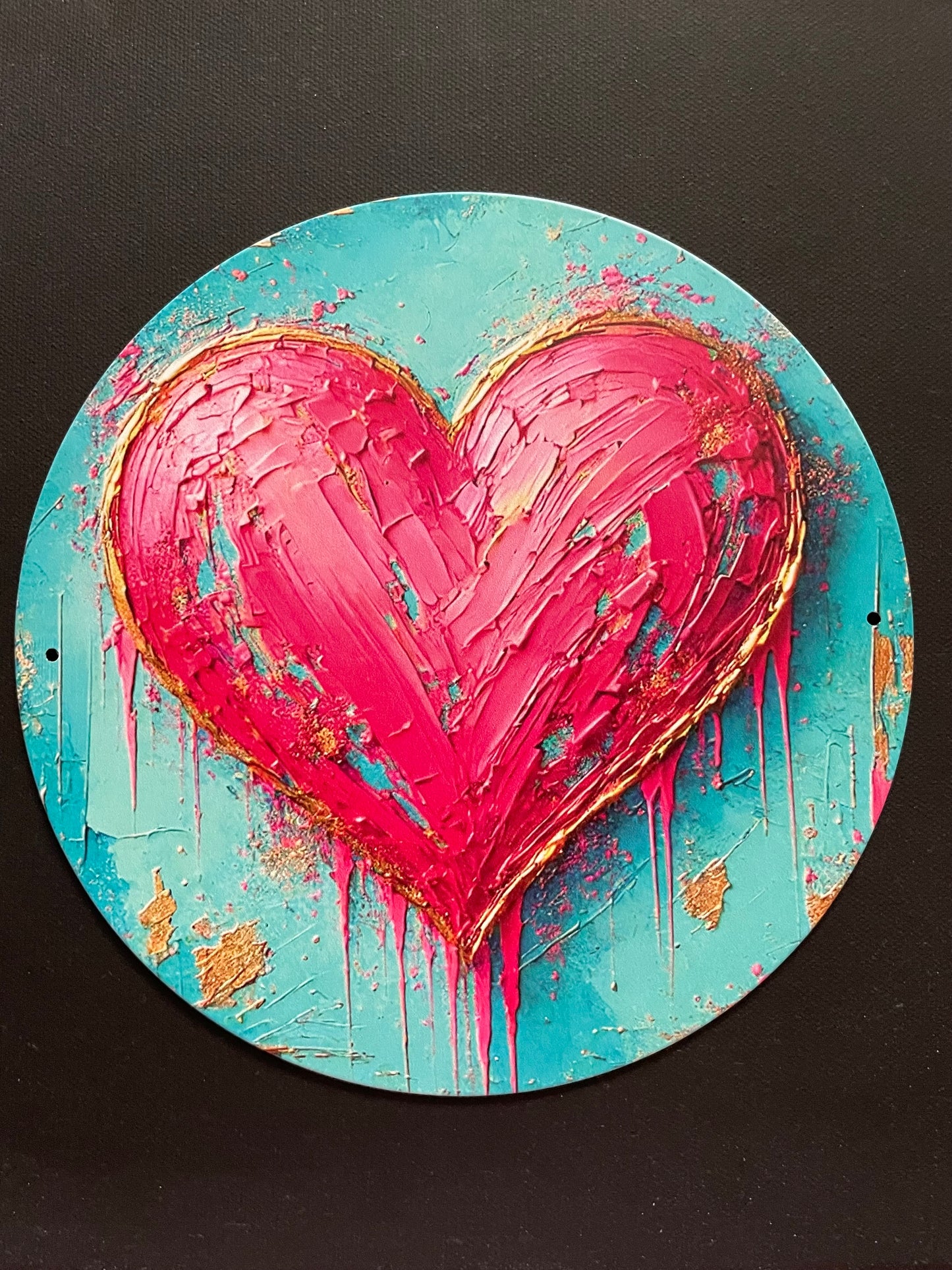 Pre-Orders - You select sign design on 16 inch handpainted wood round