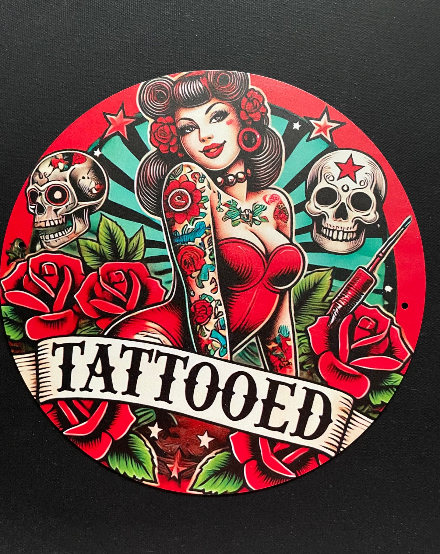 Pre-Orders - You select sign design on 16 inch handpainted wood round