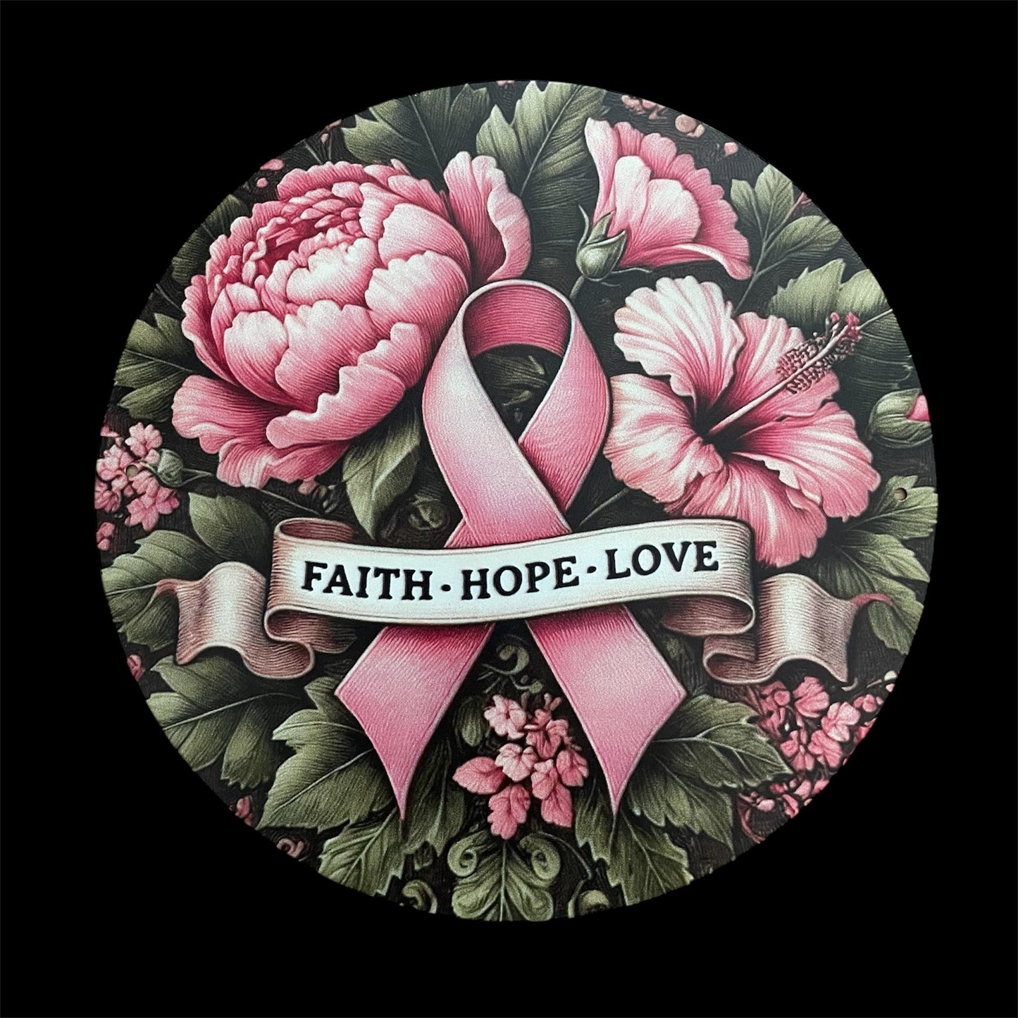 Pre-Orders - You select sign design on 16 inch handpainted wood round