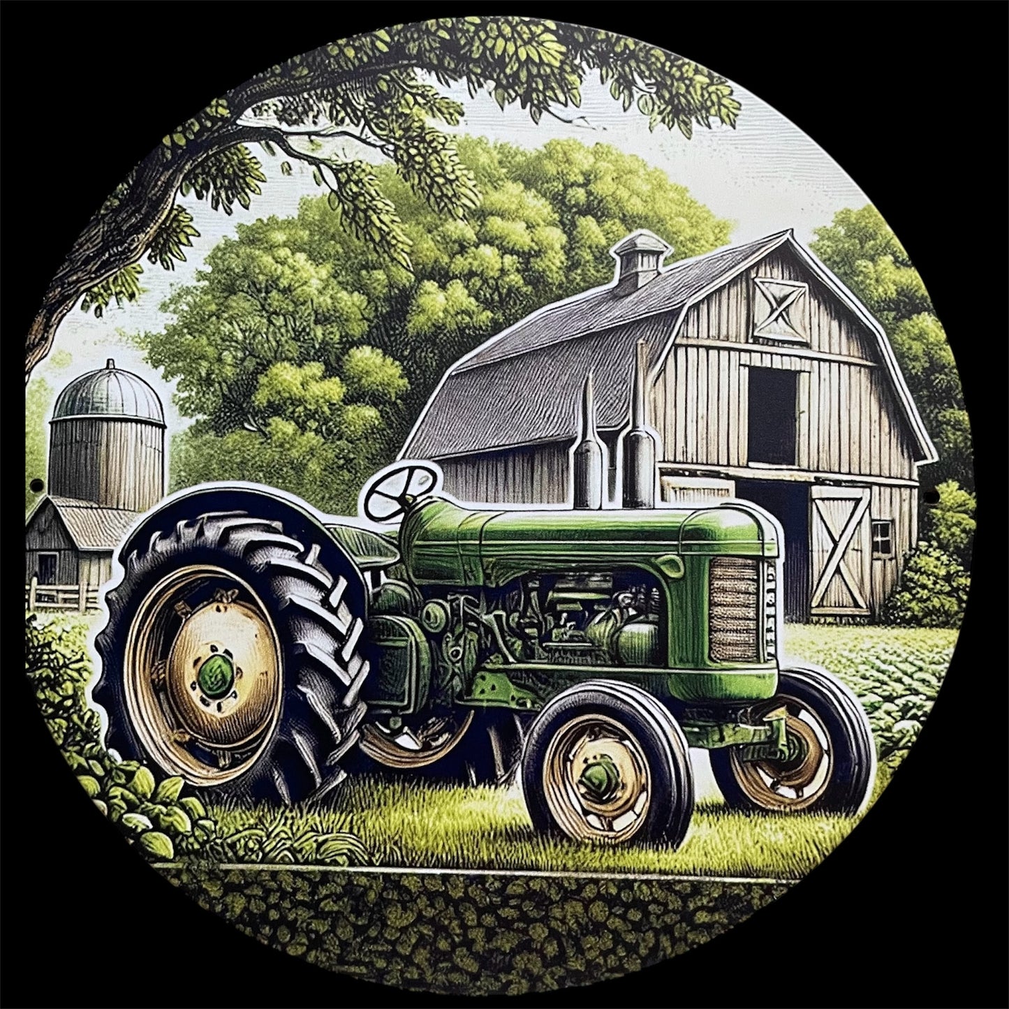 Pre-Orders - You select sign design on 16 inch handpainted wood round