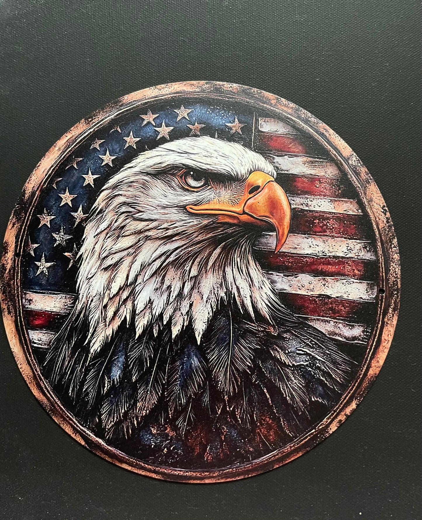 Pre-Orders - You select sign design on 16 inch handpainted wood round