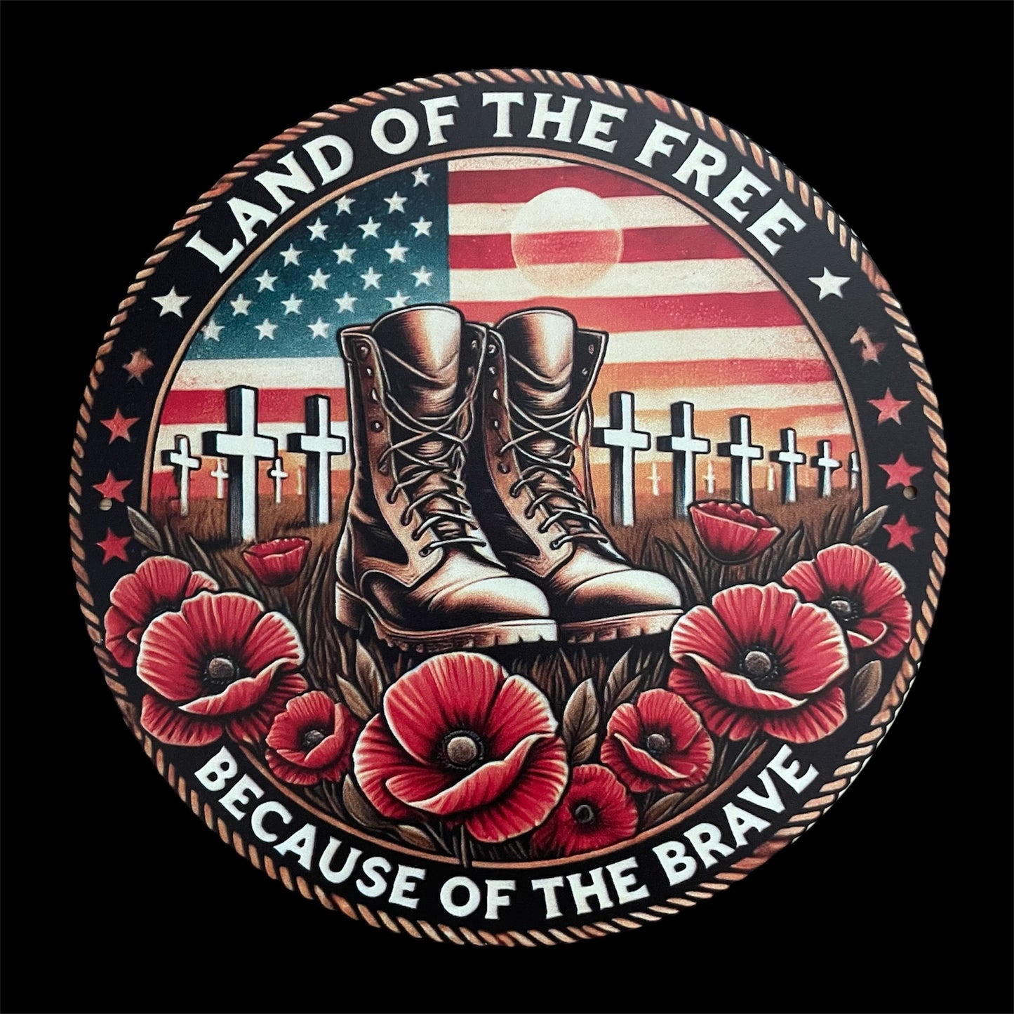 Pre-Orders - You select sign design on 16 inch handpainted wood round