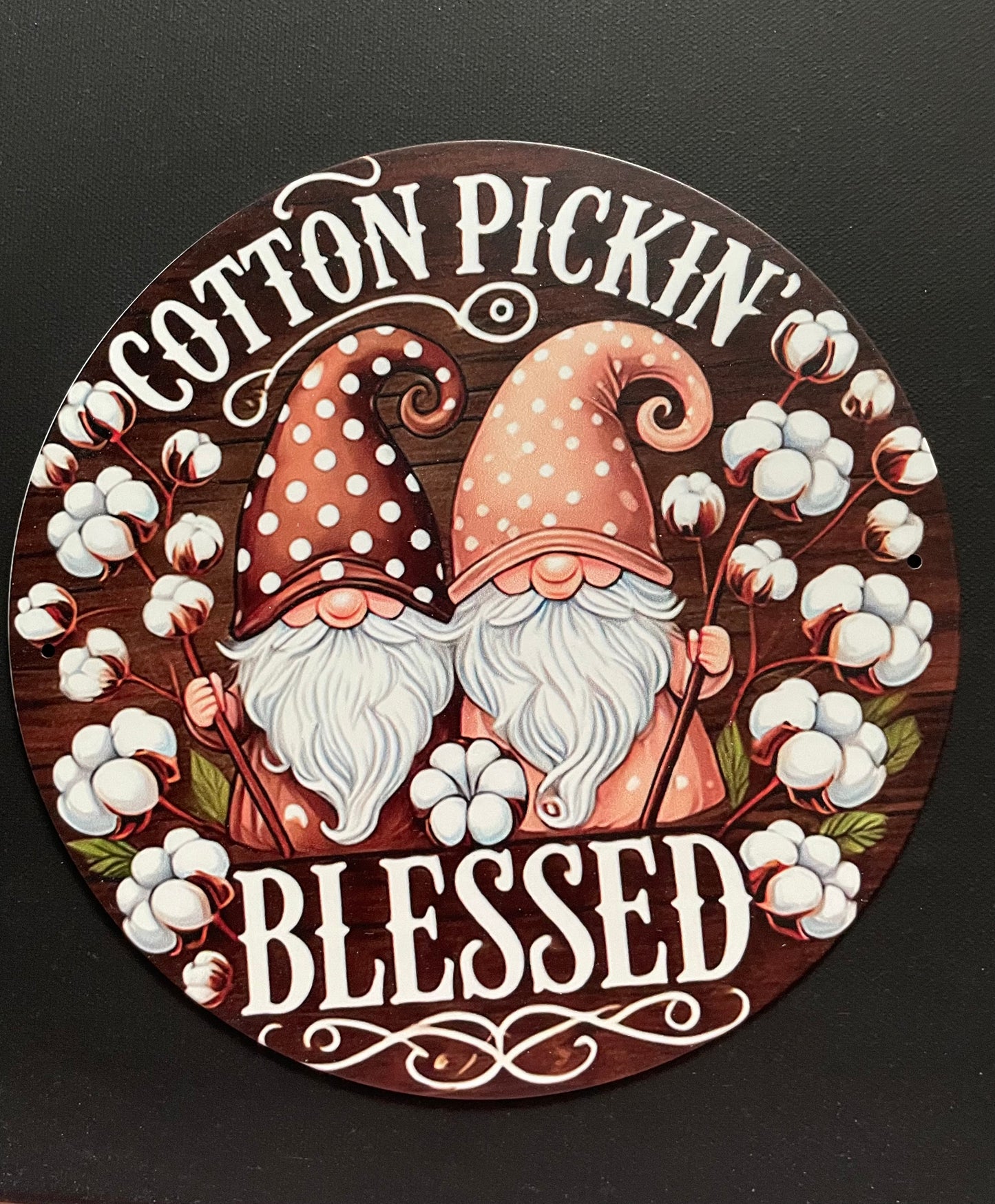 Pre-Orders - You select sign design on 16 inch handpainted wood round