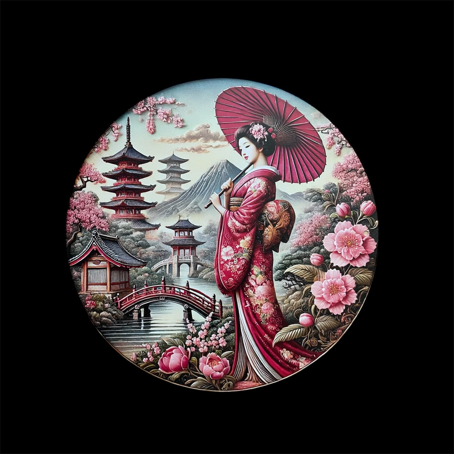Pre-Orders - You select sign design on 16 inch handpainted wood round