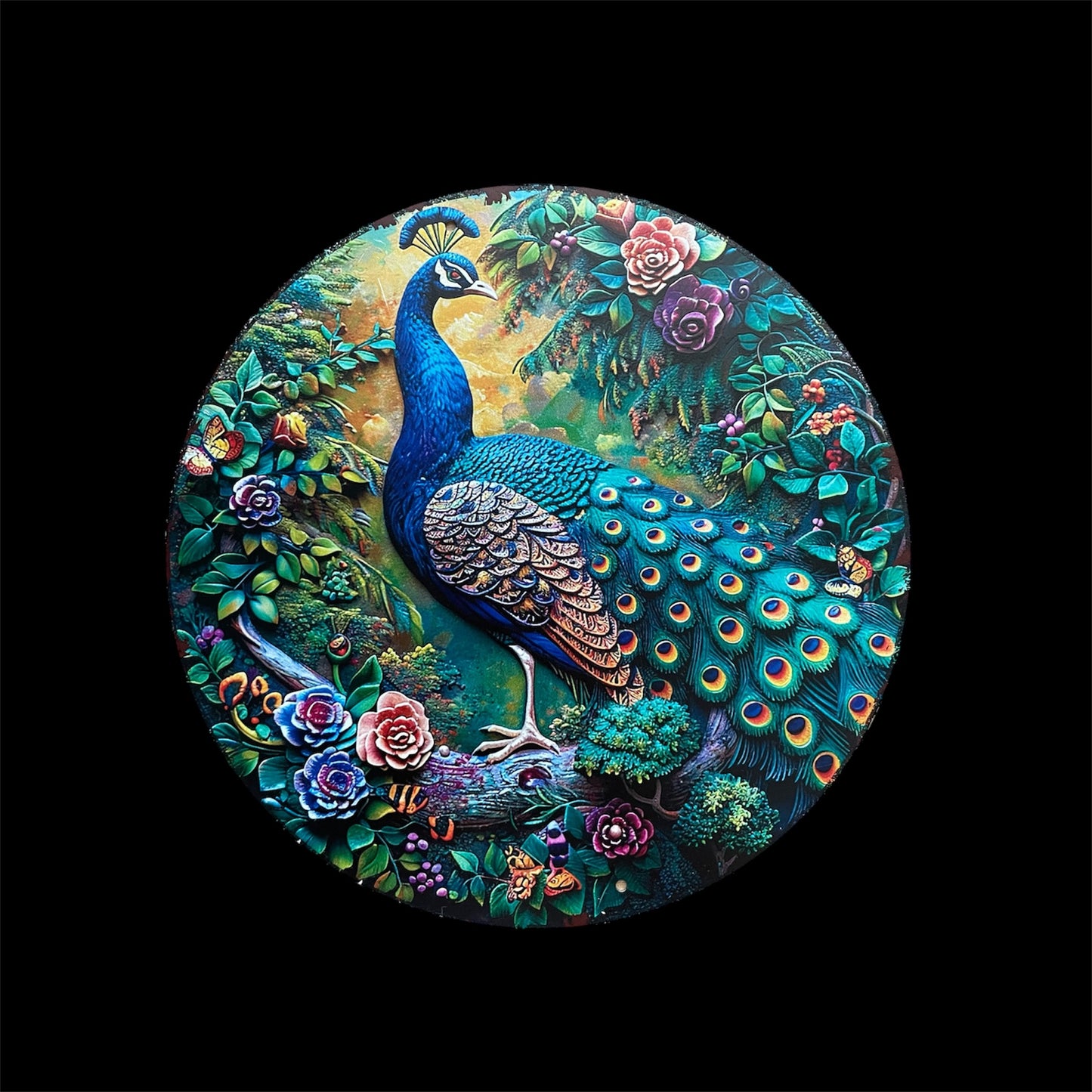Pre-Orders - You select sign design on 16 inch handpainted wood round