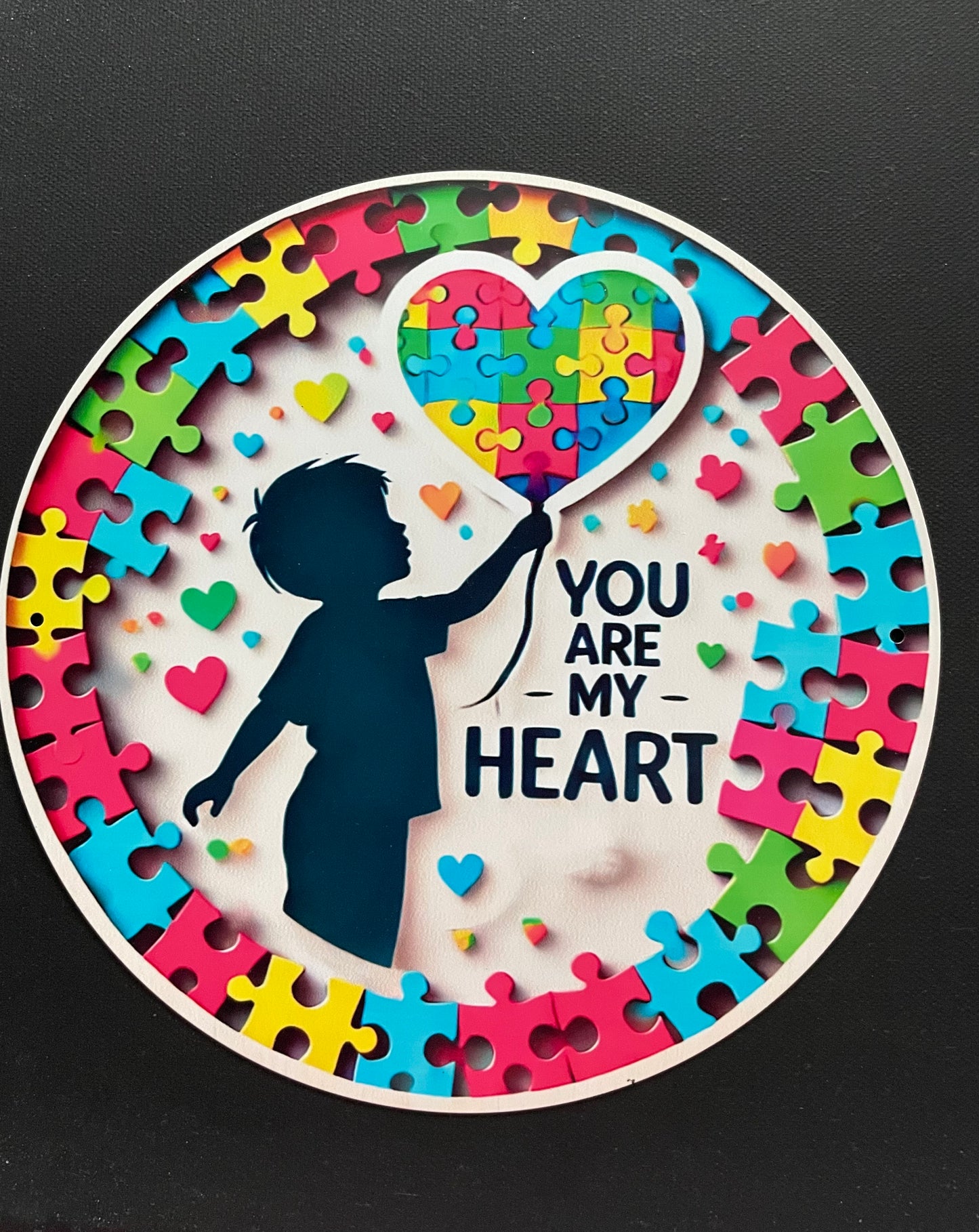 Pre-Orders - You select sign design on 16 inch handpainted wood round