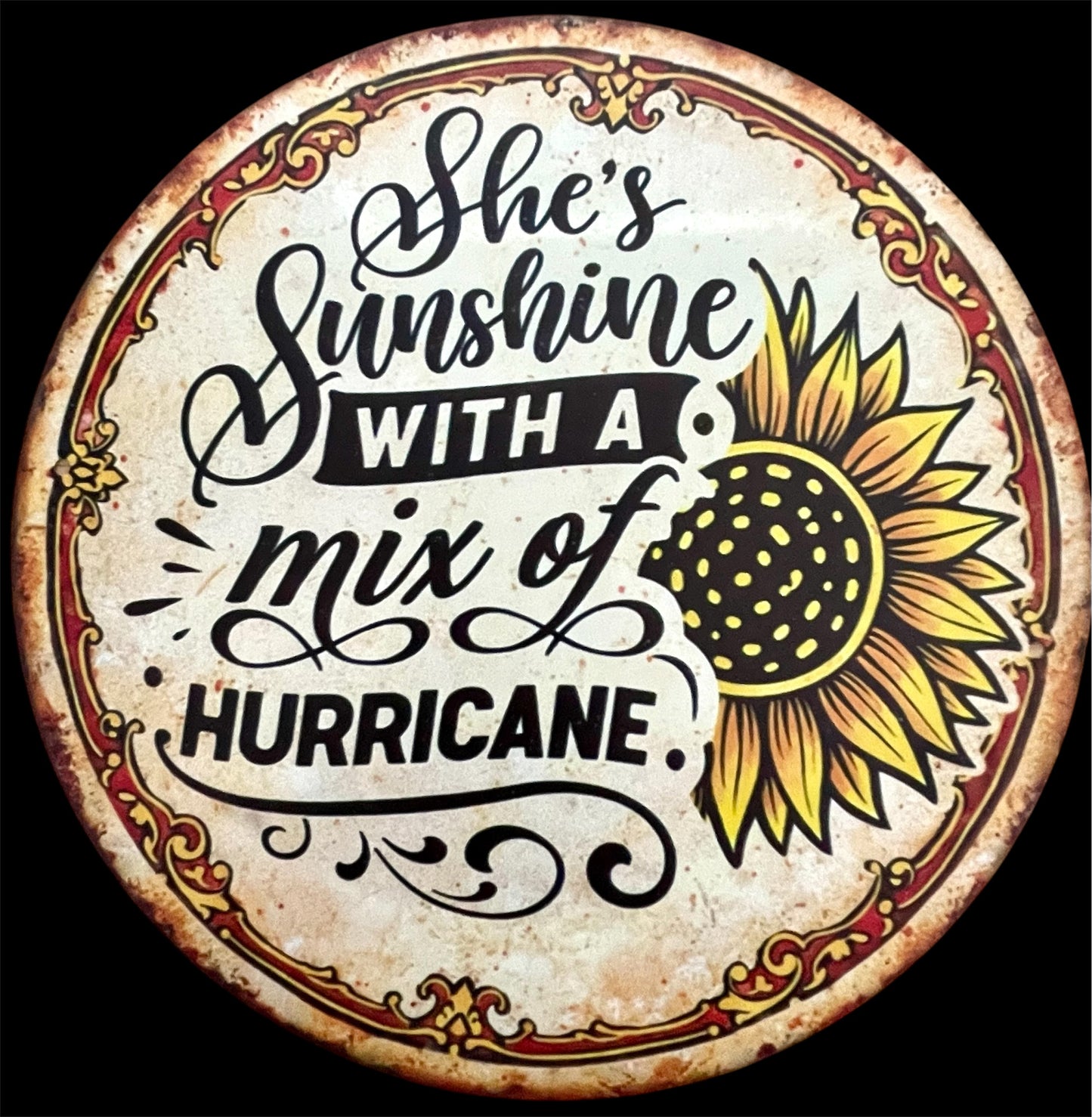 Pre-Orders - You select sign design on 16 inch handpainted wood round