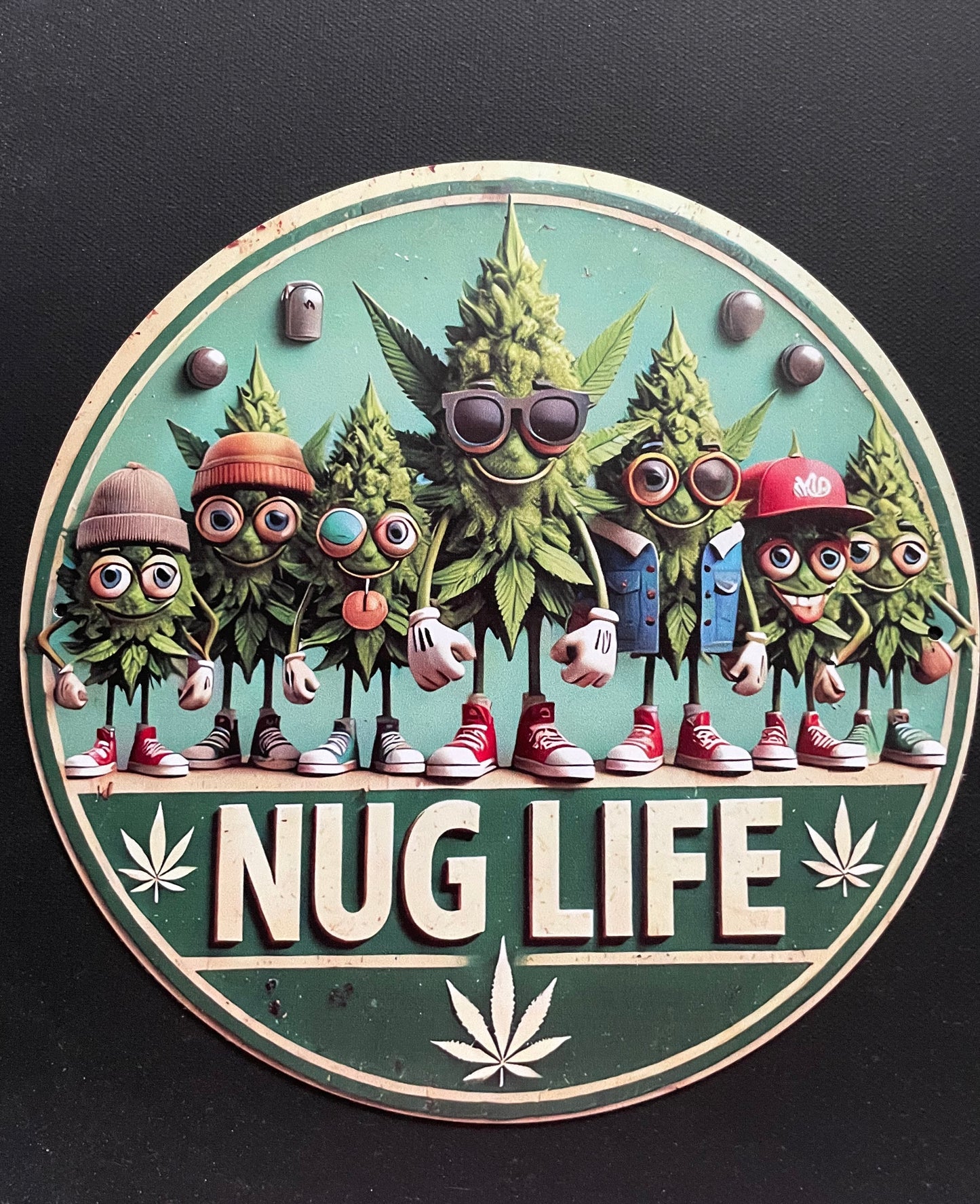 Pre-Orders - You select sign design on 16 inch handpainted wood round