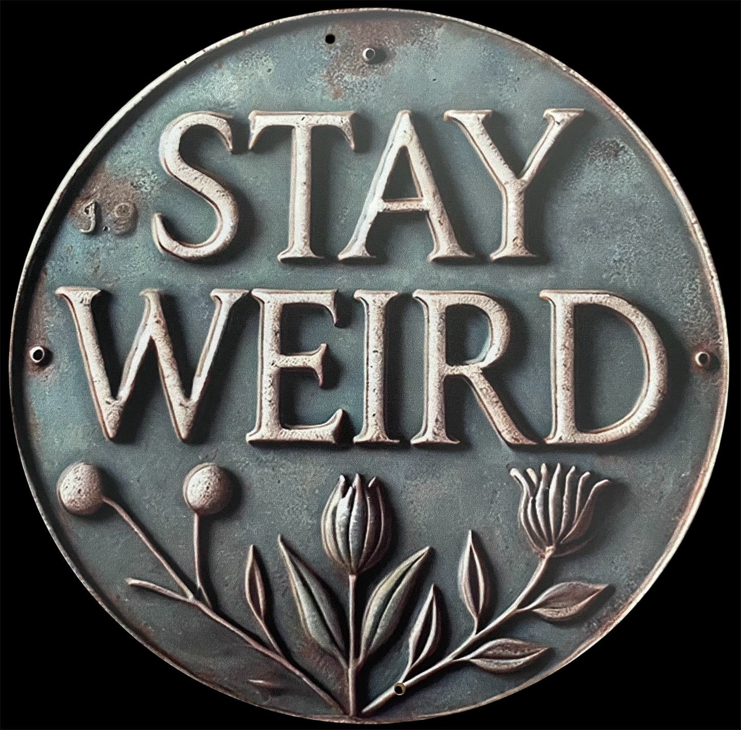 Pre-Orders - You select sign design on 16 inch handpainted wood round