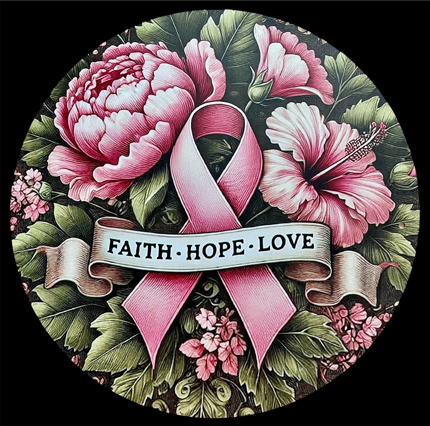 Pre-Orders - You select sign design on 16 inch handpainted wood round