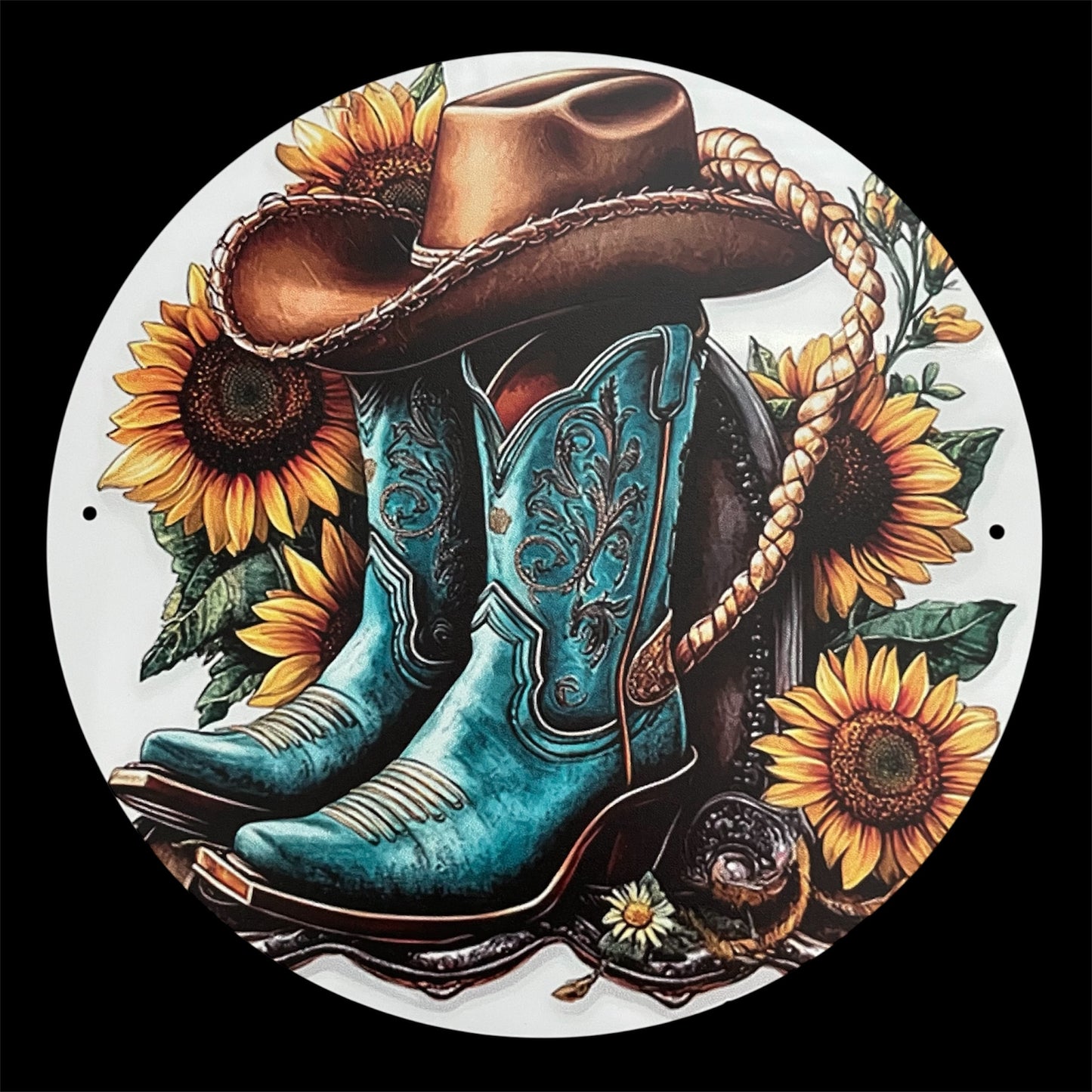 Pre-Orders - You select sign design on 16 inch handpainted wood round