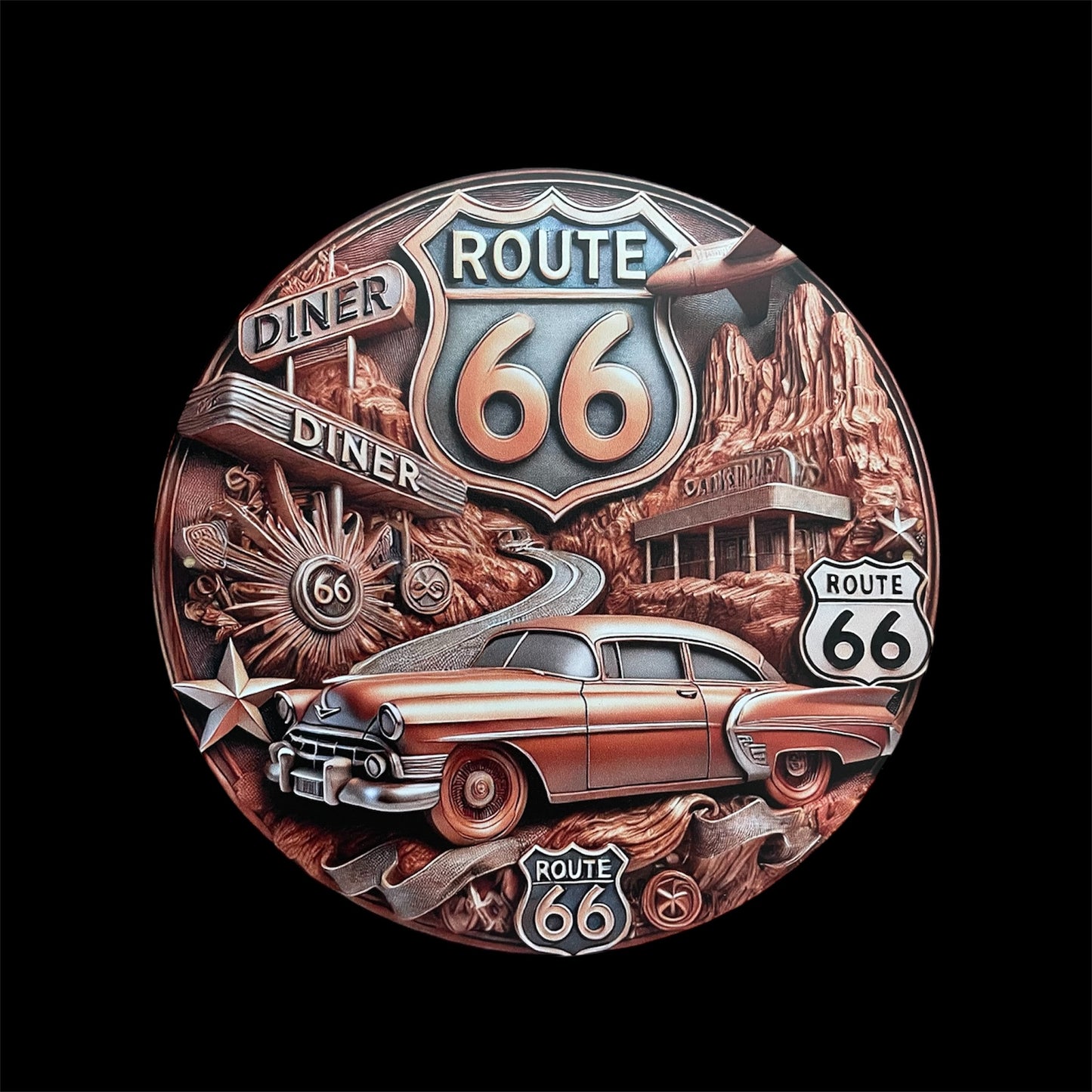 Pre-Orders - You select sign design on 16 inch handpainted wood round