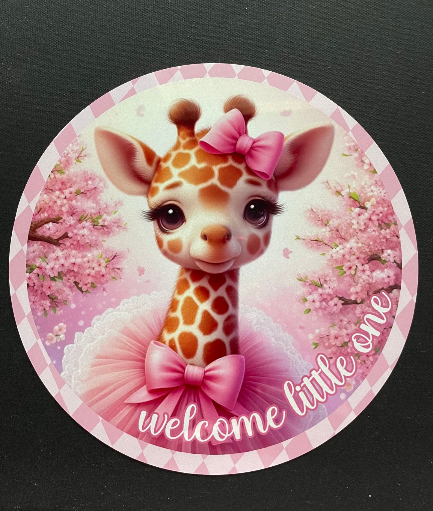 Pre-Orders - You select sign design on 16 inch handpainted wood round