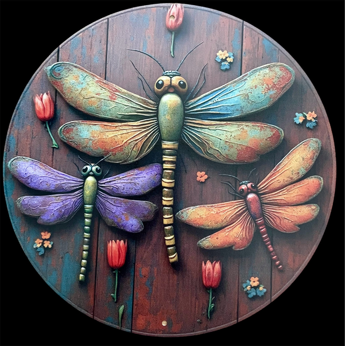 Pre-Orders - You select sign design on 16 inch handpainted wood round
