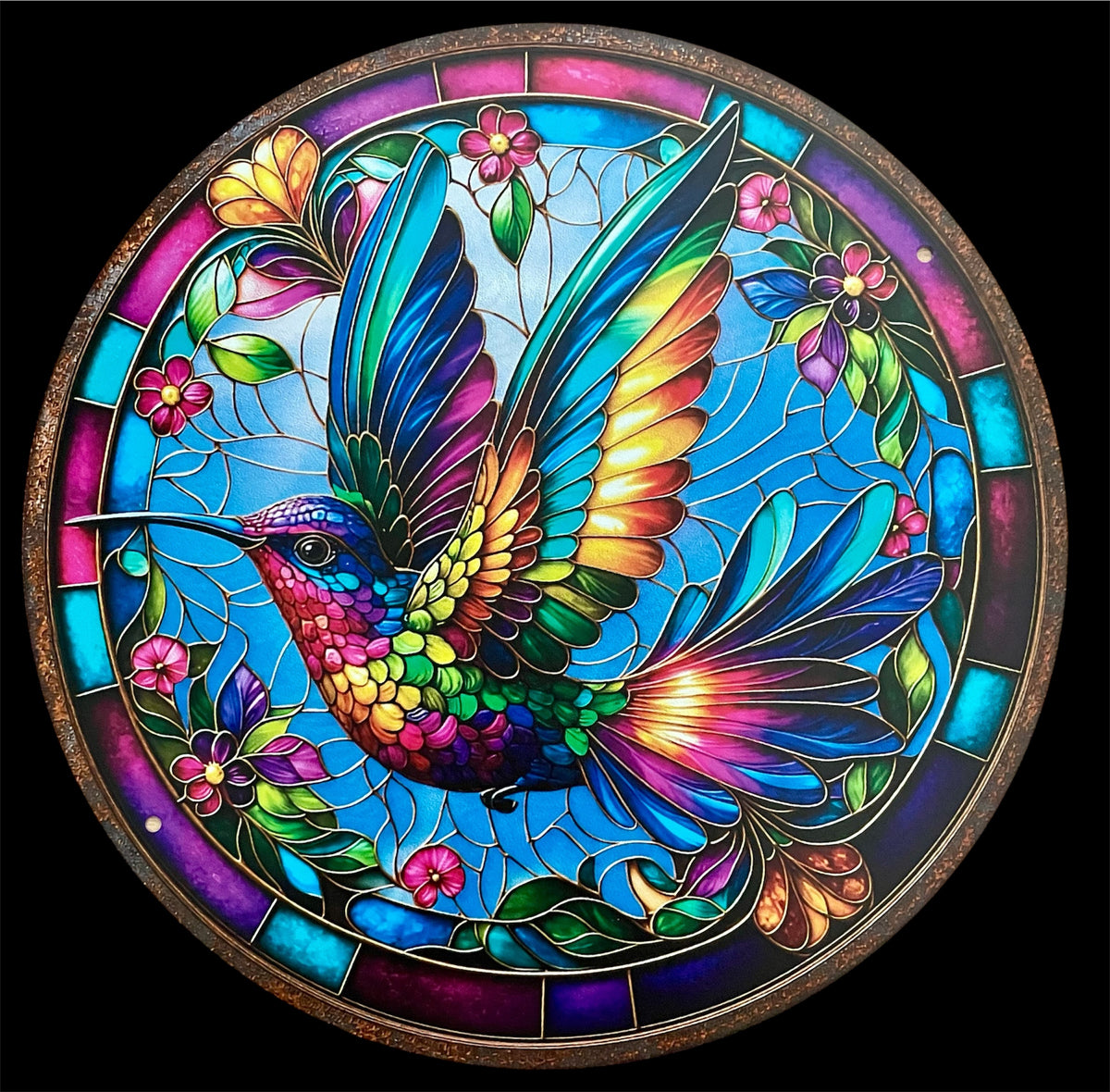 Pre-Orders - You select sign design on 16 inch handpainted wood round